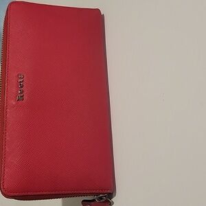 Roots Red Wallet